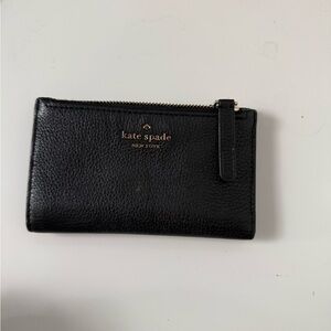 Kate Spade Black Leather Wallet